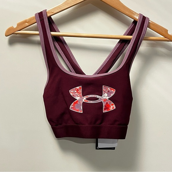 Girl's Under Armour UA Crossback Graphic Sports Bra Large - Picture 9 of 12